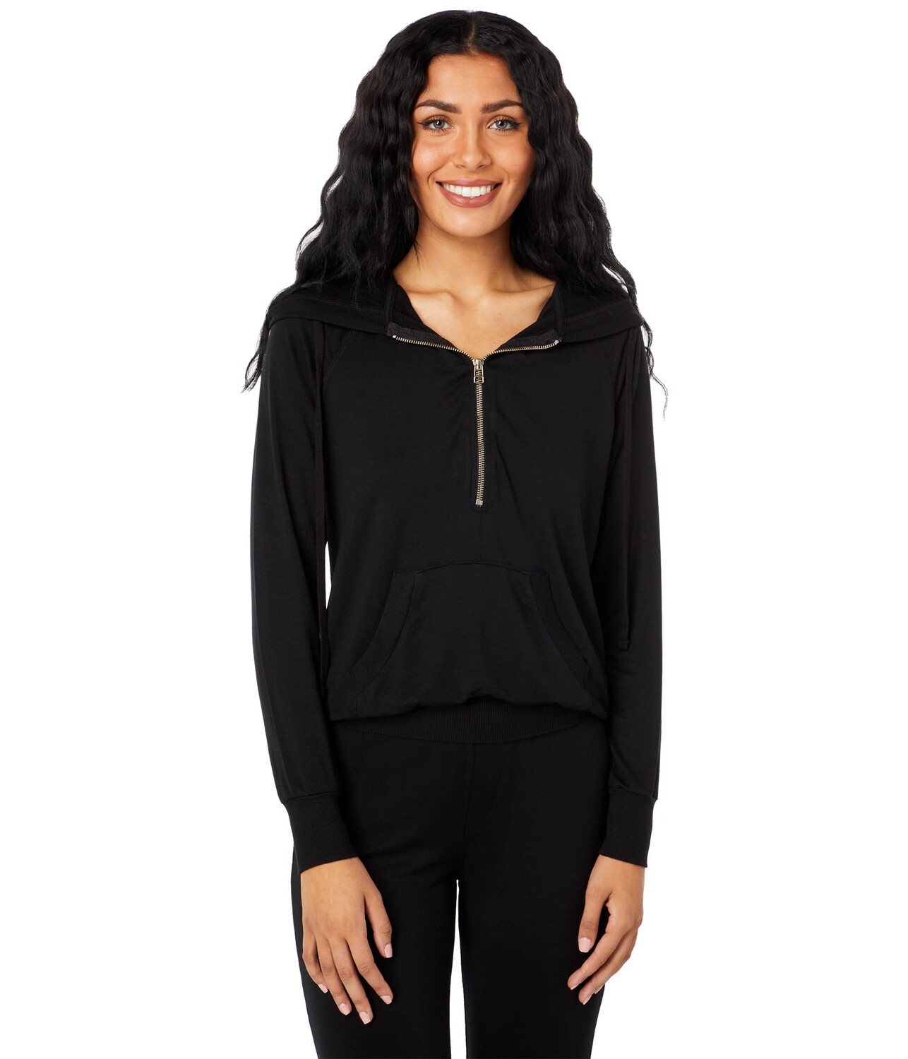 

Худи LAmade, Darcy 1/2 Zip Hoodie in Lightweight Modal Terry