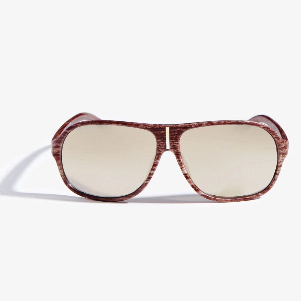 

U.S. Polo Assn. Men's Full Frame Flag Sunglasses, brown