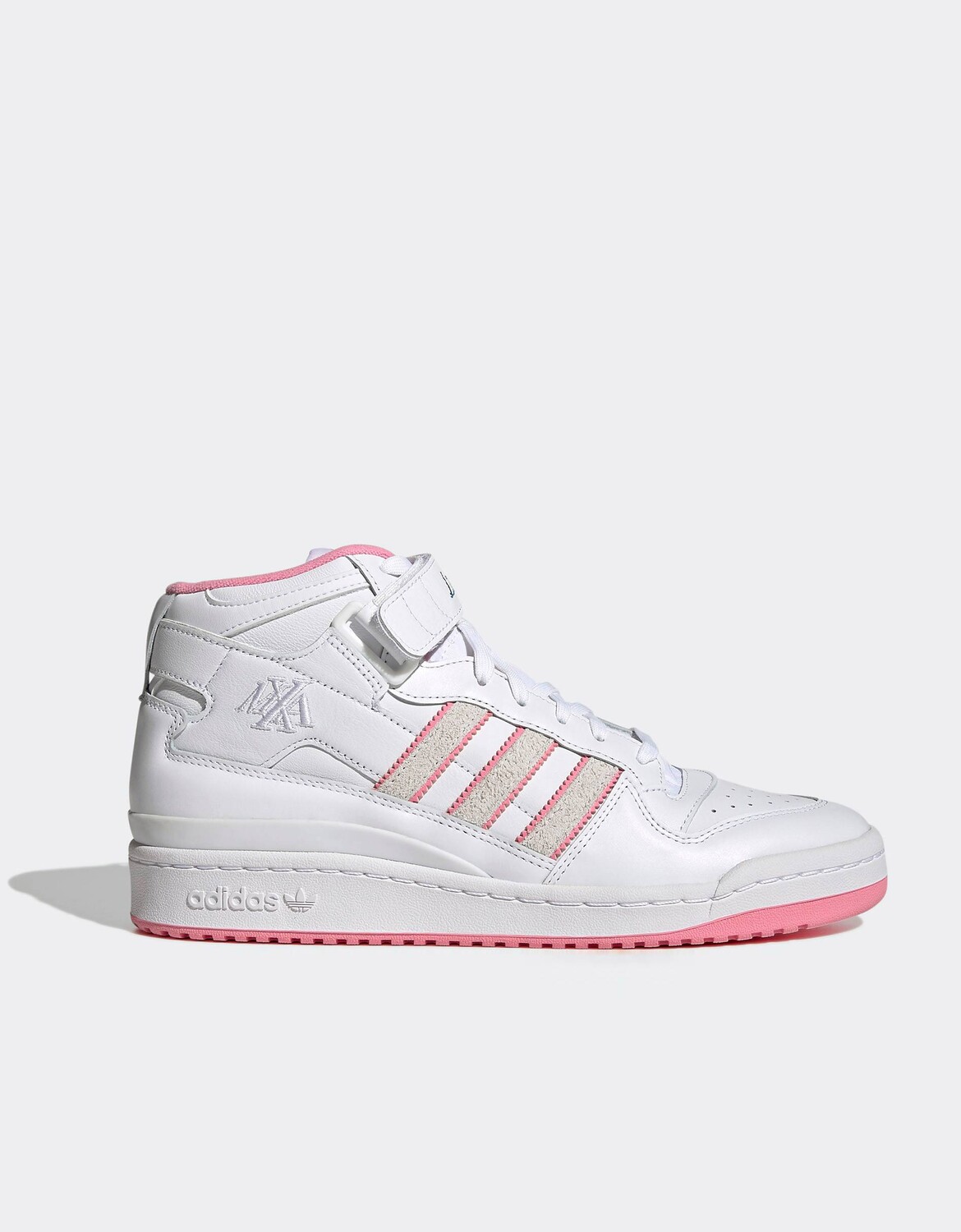 

Бело-розовые кроссовки adidas Skateboarding Forum 84 Mid ADV x Lil Dre