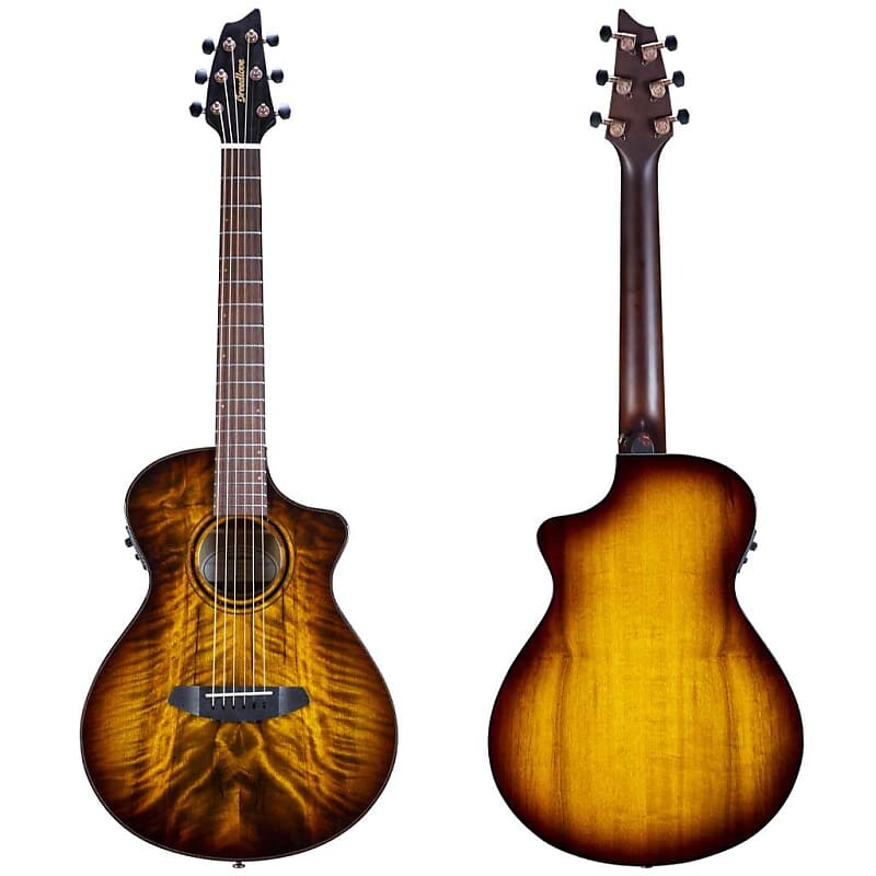 

Электроакустическая гитара Breedlove ECO Pursuit Exotic S Companion CE - Tiger's Eye Myrtlewood PSCP42CEMYMY