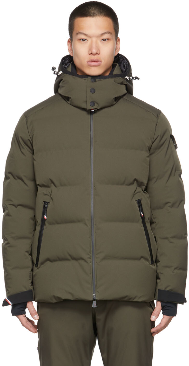 

Зеленый пуховик Montgetech Moncler Grenoble