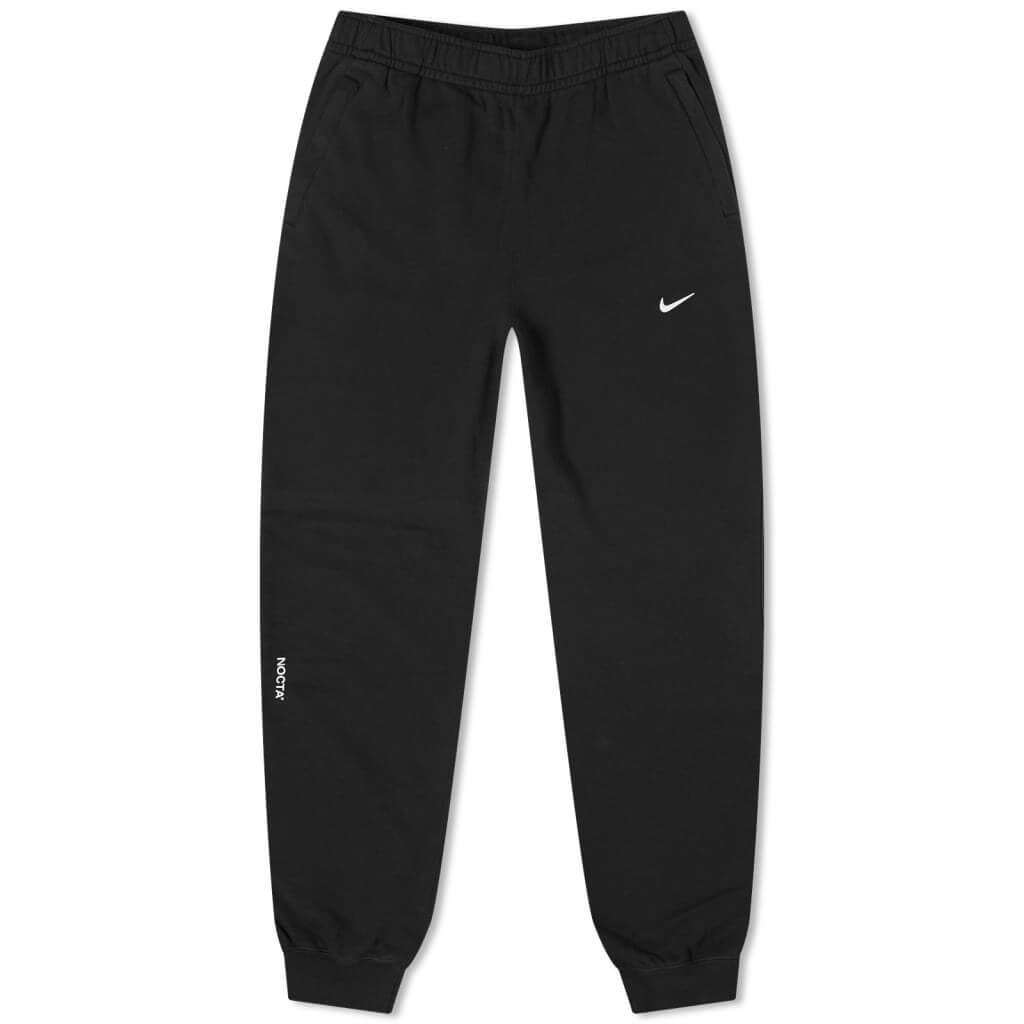 Брюки Nike Nocta Cardinal Stock Fleece Unisex, черный/белый