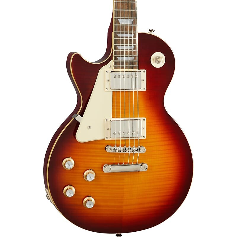

Электрогитара Epiphone Les Paul Standard 60-х годов для левой руки в цвете чай со льдом EILS6LITNH1