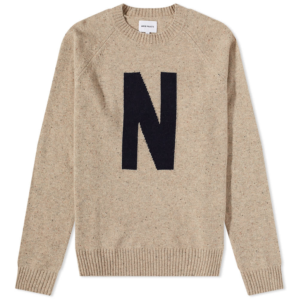 

Джемпер Norse Projects Fridolf N Donegal Crew Sweat, Серый