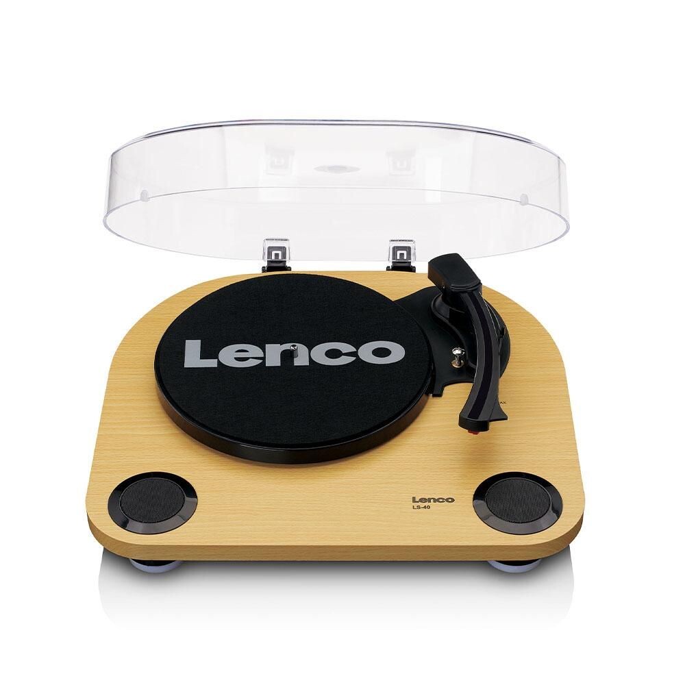 

Проигрыватель Lenco LS-40 со встроенными динамиками, wood