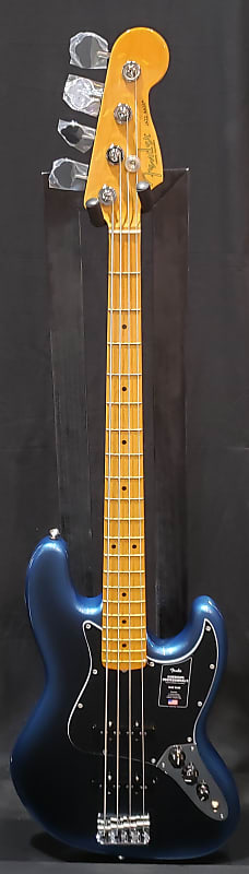 цена Fender American Professional II Jazz Bass с кленовым грифом 2022 Dark Night (B STOCK) American Professional II Jazz Bass with Maple Fretboard