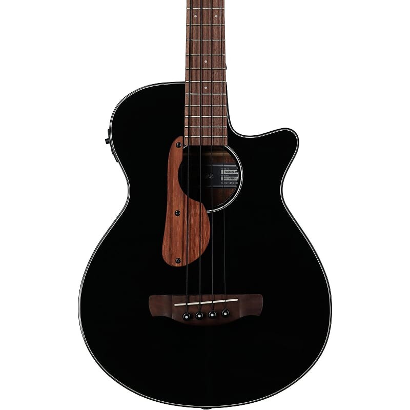 

Ibanez AEGB24E Акустико-электрический бас, черный глянцевый