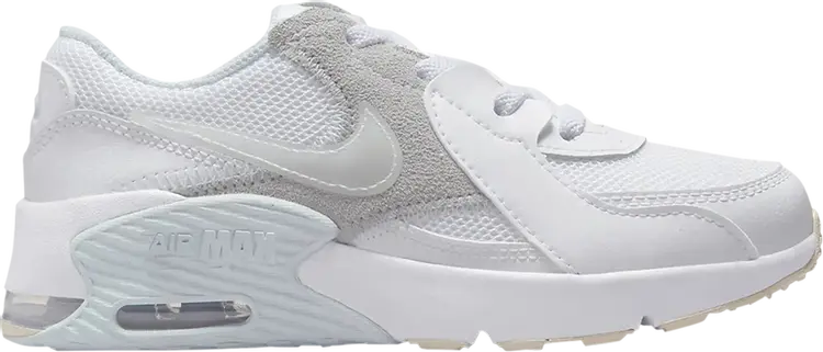 

Кроссовки Nike Air Max Excee PS 'White Metallic Silver', белый