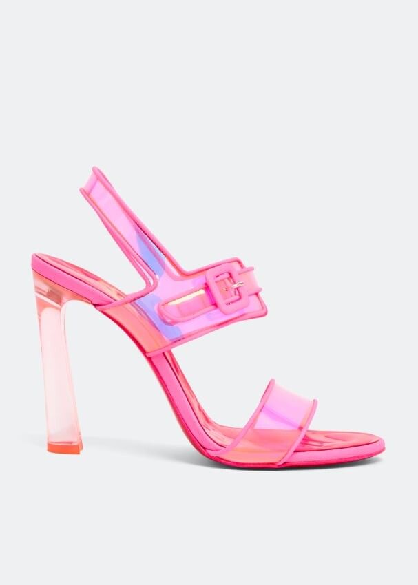 

Сандалии CHRISTIAN LOUBOUTIN Loubi Duniss sandals, розовый