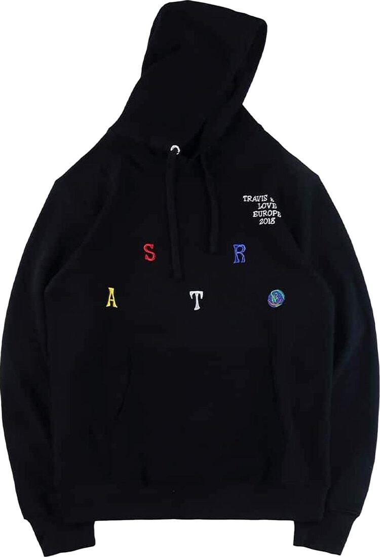 

Худи Cactus Jack by Travis Scott Astroworld Lollapalooza Hoodie 'Black', черный