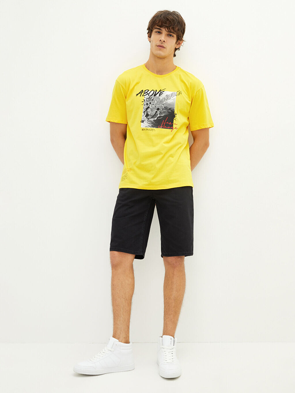 

Мужские джинсовые шорты стандартного кроя LCW Jeans