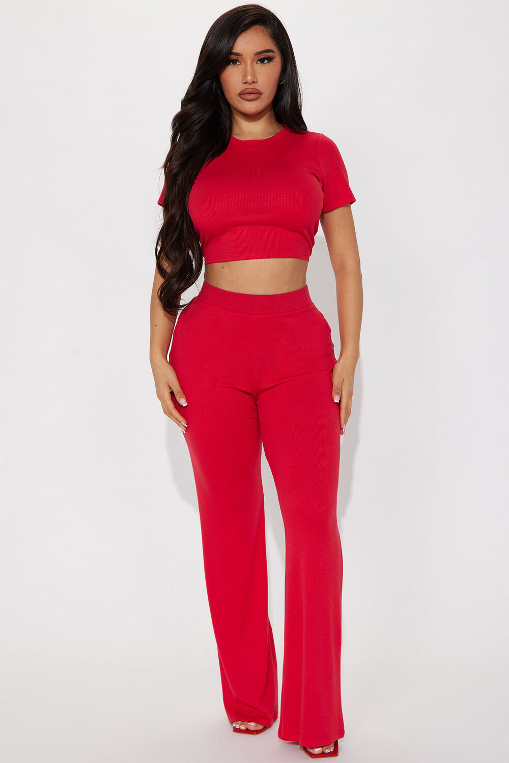 

Брюки Fashion Nova KSJ5374A, красный