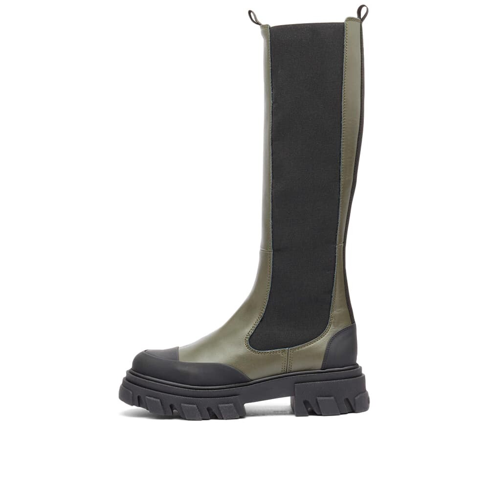 

Ботинки GANNI High Leg Chelsea Boot