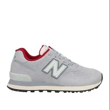 

Кроссовки женские New Balance, серый/красный