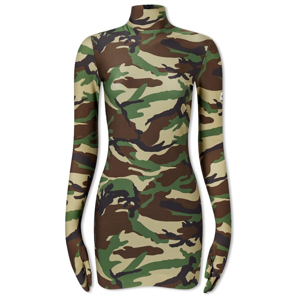 

Платье VETEMENTS Camo Styling Dress with Gloves