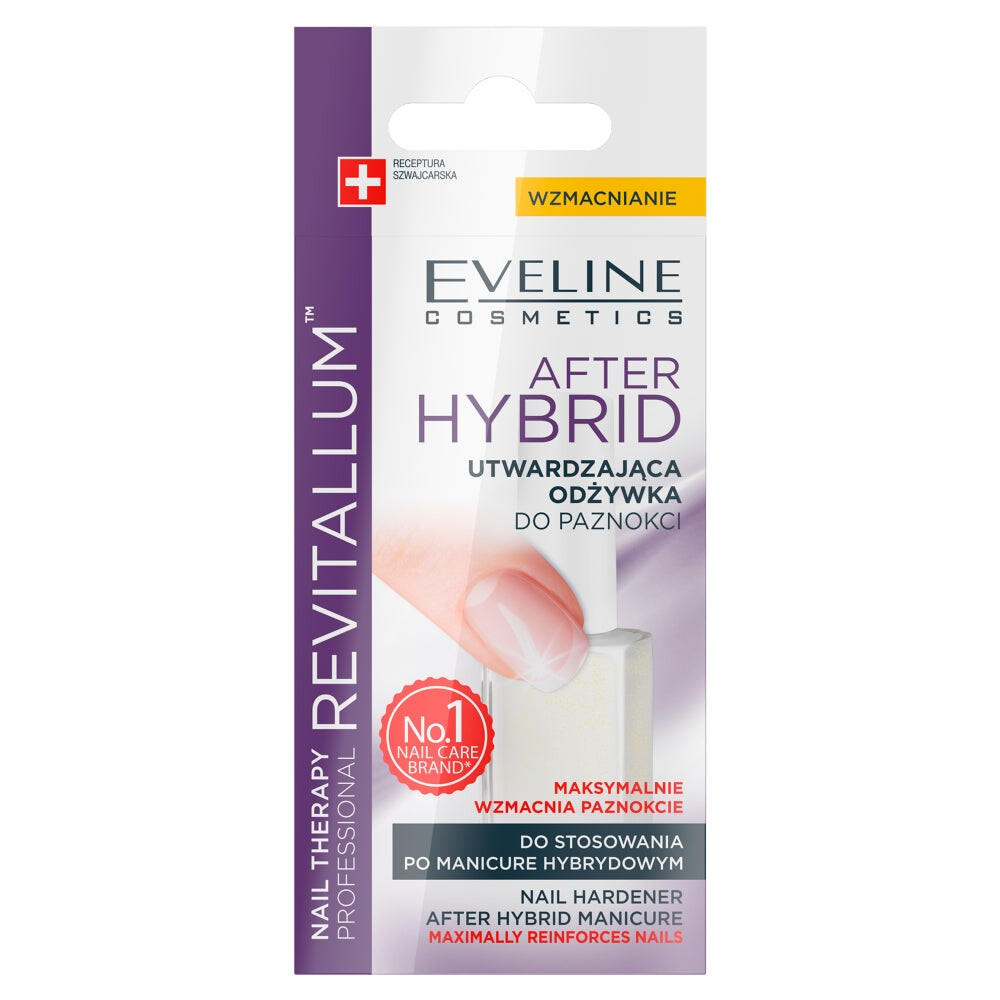 

Eveline Cosmetics Nail Therapy Professional Revitalum After Hybrid укрепляющий кондиционер для ногтей 12мл