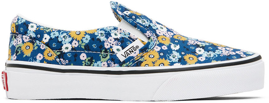 

Детские синие классические слипоны Vans