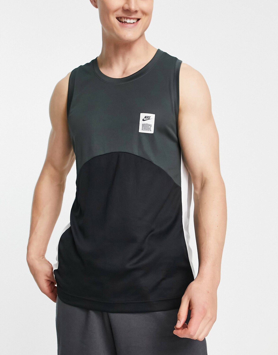

Черный трикотажный жилет Nike Basketball Starting Five Dri-FIT
