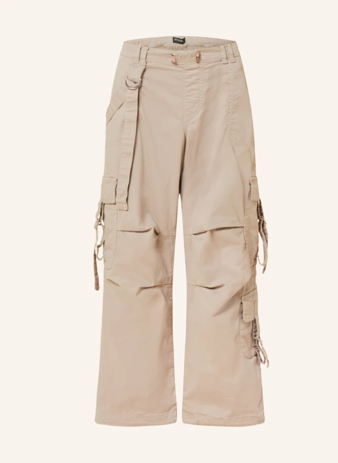 

Брюки карго 7/8 True Religion, бежевый