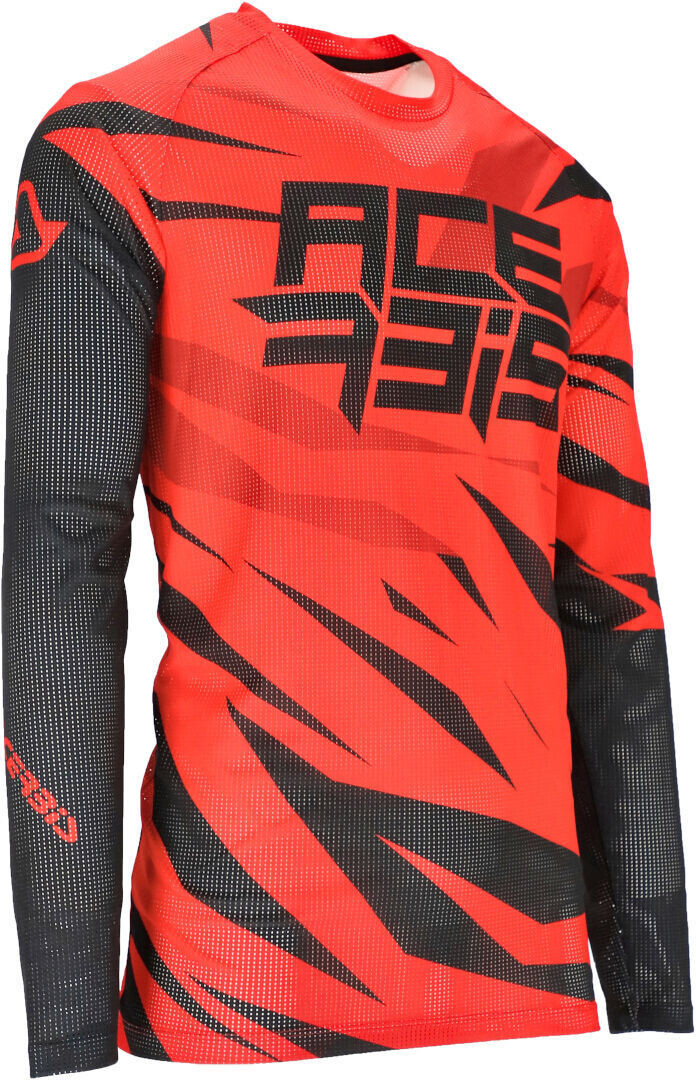 

Кофта Джерси Acerbis MX J-Windy 4 мотокроссовая, красный/черный