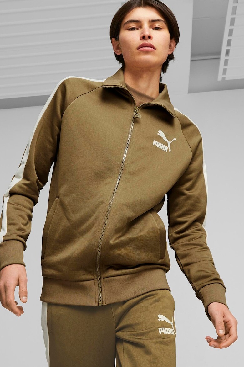 

Толстовка на молнии T7 Iconic Puma, коричневый