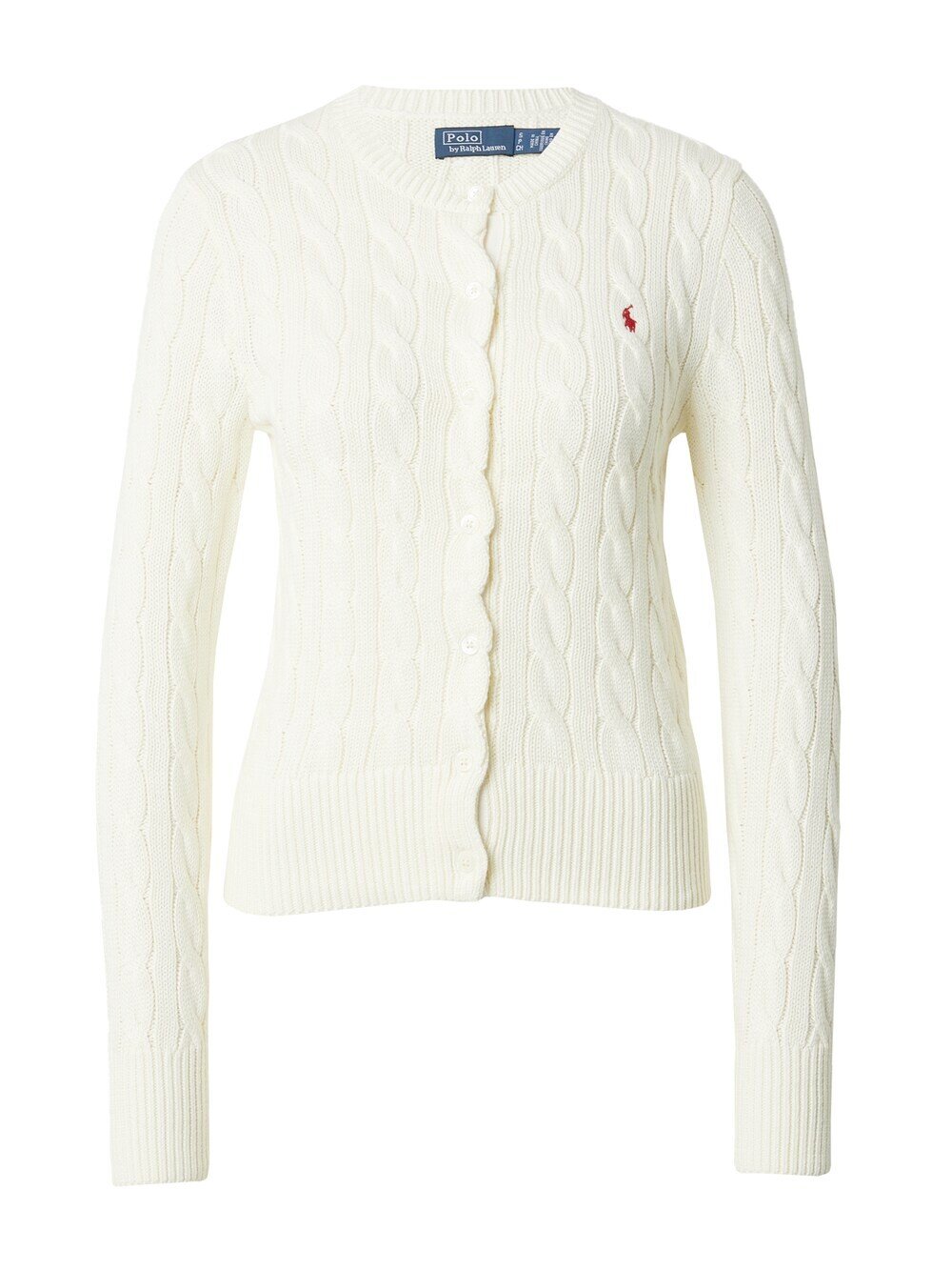 

Вязаный кардиган Polo Ralph Lauren, крем