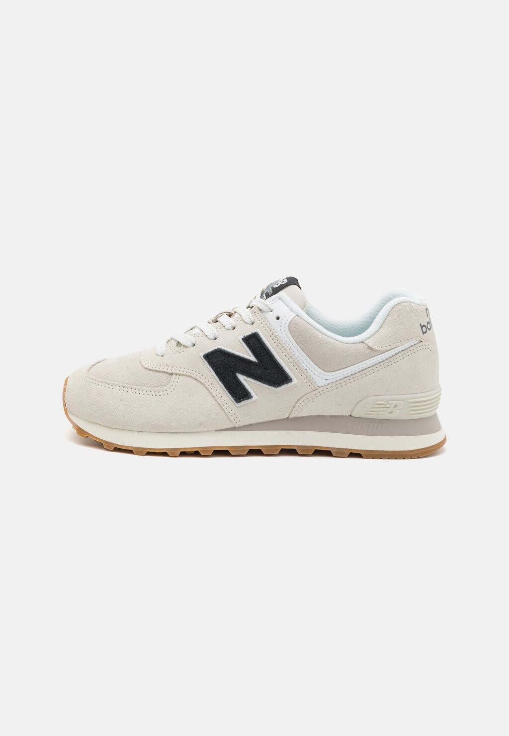 

Низкие кроссовки 574 UNISEX New Balance, кремовый/черный