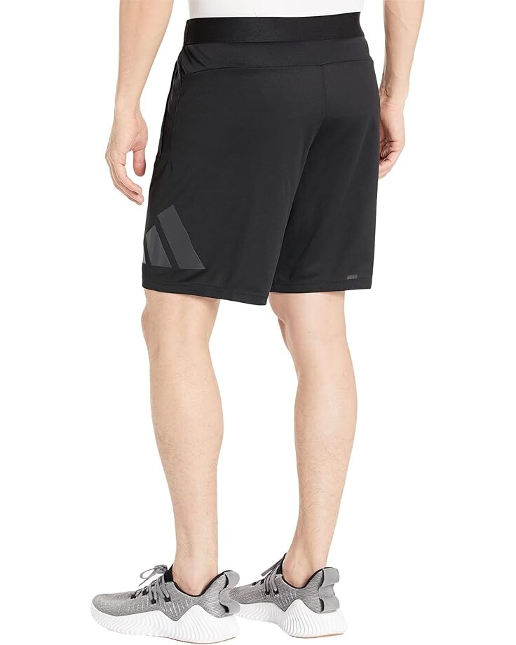 

Шорты Adidas Training Essentials Logo Training 9" Shorts, цвет Black/Black
