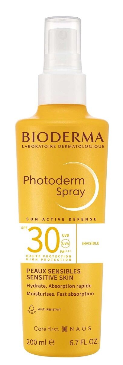 

Bioderma Photoderm Spray SPF30 спрей для загара, 200 ml