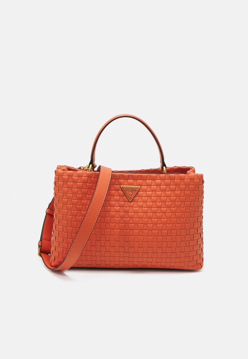 

Сумка на плечо LISBET COMPARTMENT SATCHEL Guess, папайя