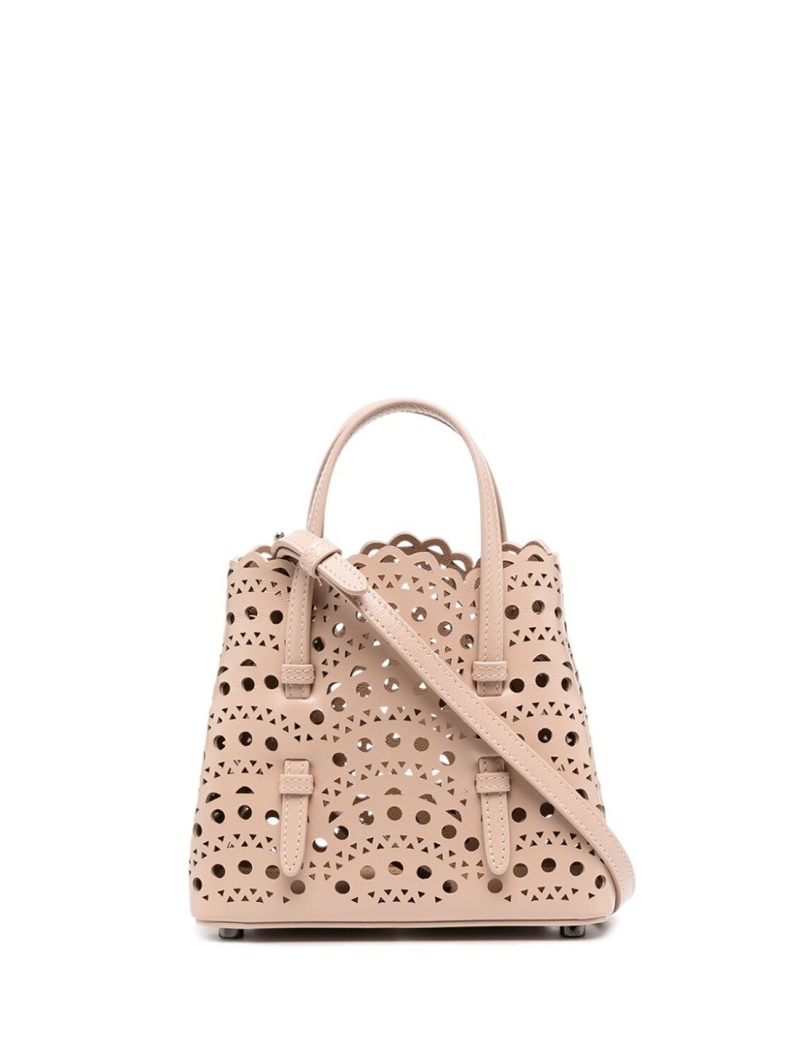 

Alaïa мини-сумка через плечо Mina 16, розовый