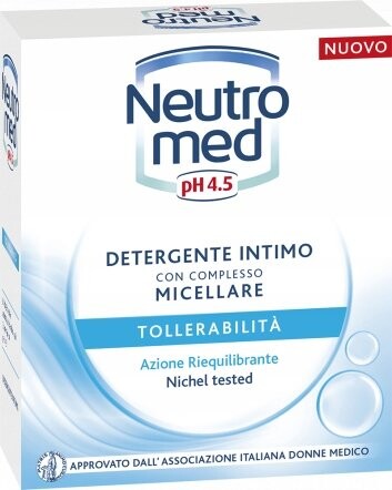 

Жидкость для интимной гигиены, 200 мл Neutromed Tollerabilita, Neutromed pH 4,5