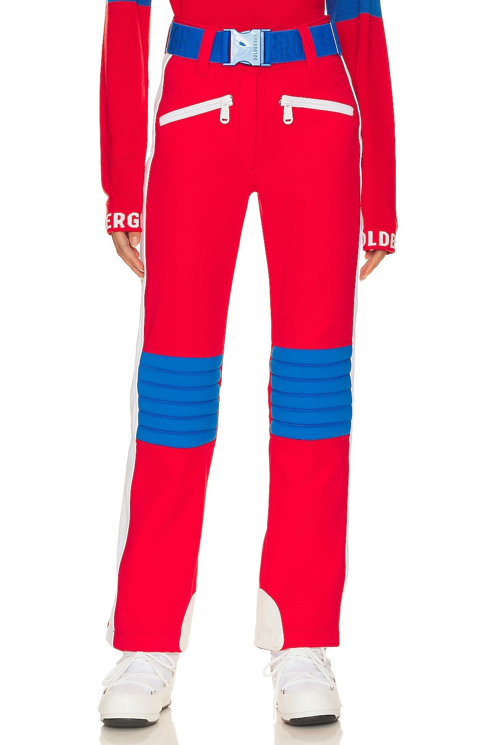 Лыжные брюки Goldbergh Goalie Ski, цвет Flame