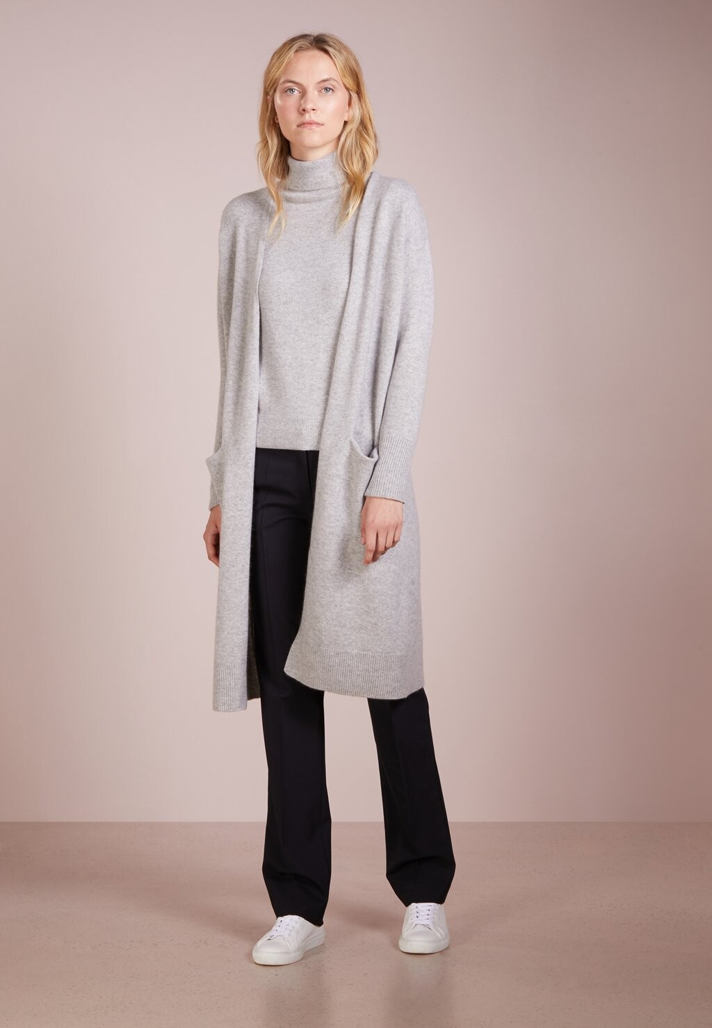 

Кардиган pure cashmere, светло-серый