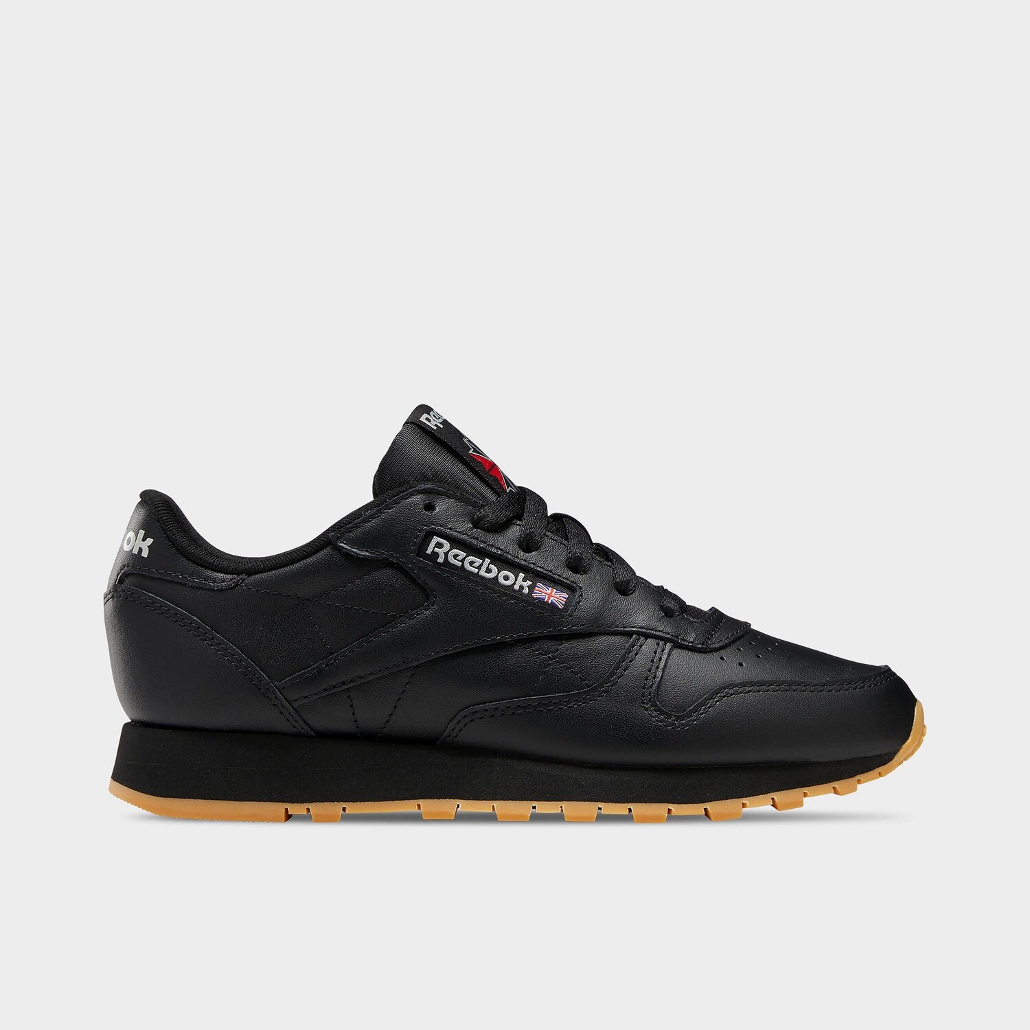 

Женская классическая кожаная повседневная обувь Reebok, черный