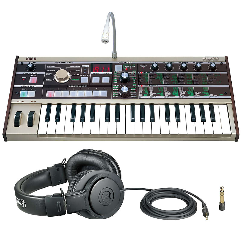 

Комплект наушников Korg MicroKorg с Audio-Technica ATH-M20X NKOR223-M20