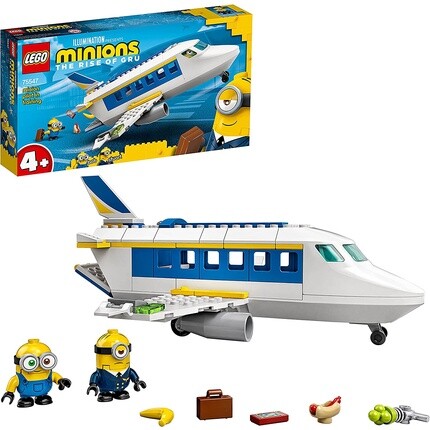 

Конструктор Lego 75547 Minions самолет с фигурками Стюарта и Боба