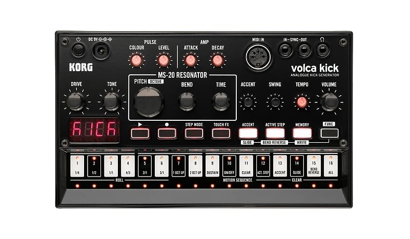 Korg VOLCAKICK Kick/Bass Percussion Synthesizer