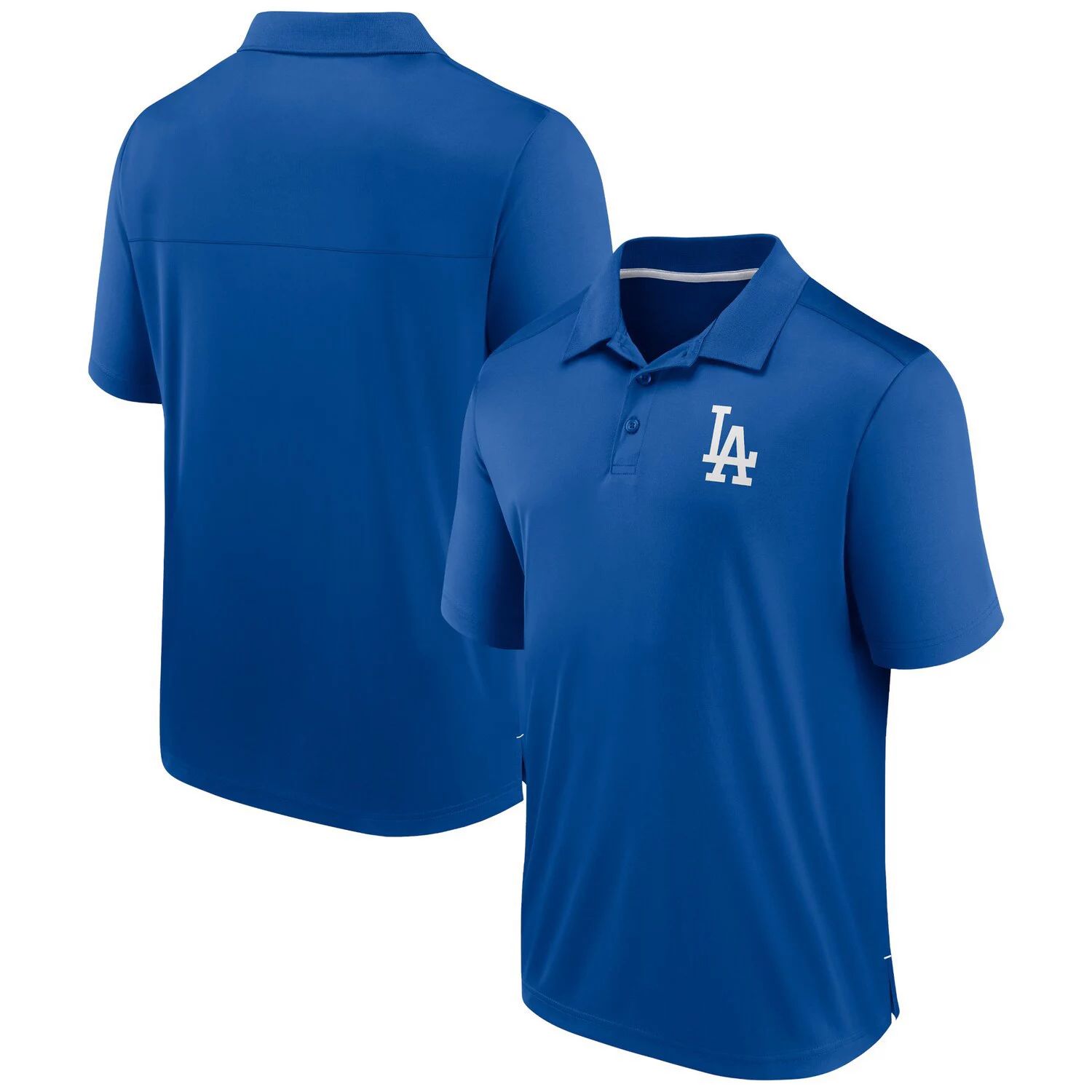 Мужская фирменная футболка-поло Royal Los Angeles Dodgers Fanatics