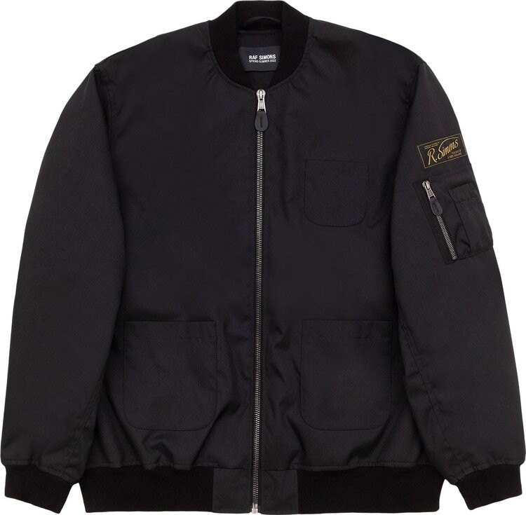 

Бомбер Raf Simons School Uniform Bomber Grimcrawler 'Black', черный