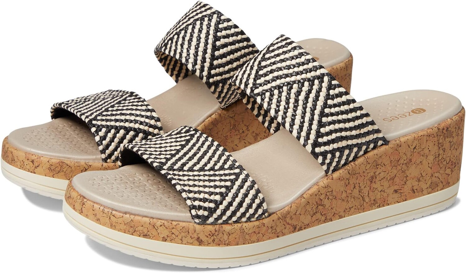 

Сандалии Bzees Resort, цвет Black Multi