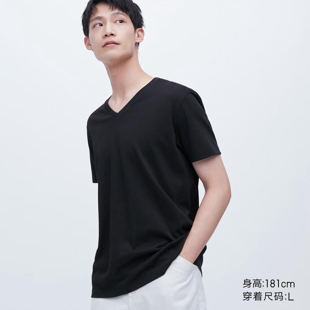 

Футболка унисекс Uniqlo, черный