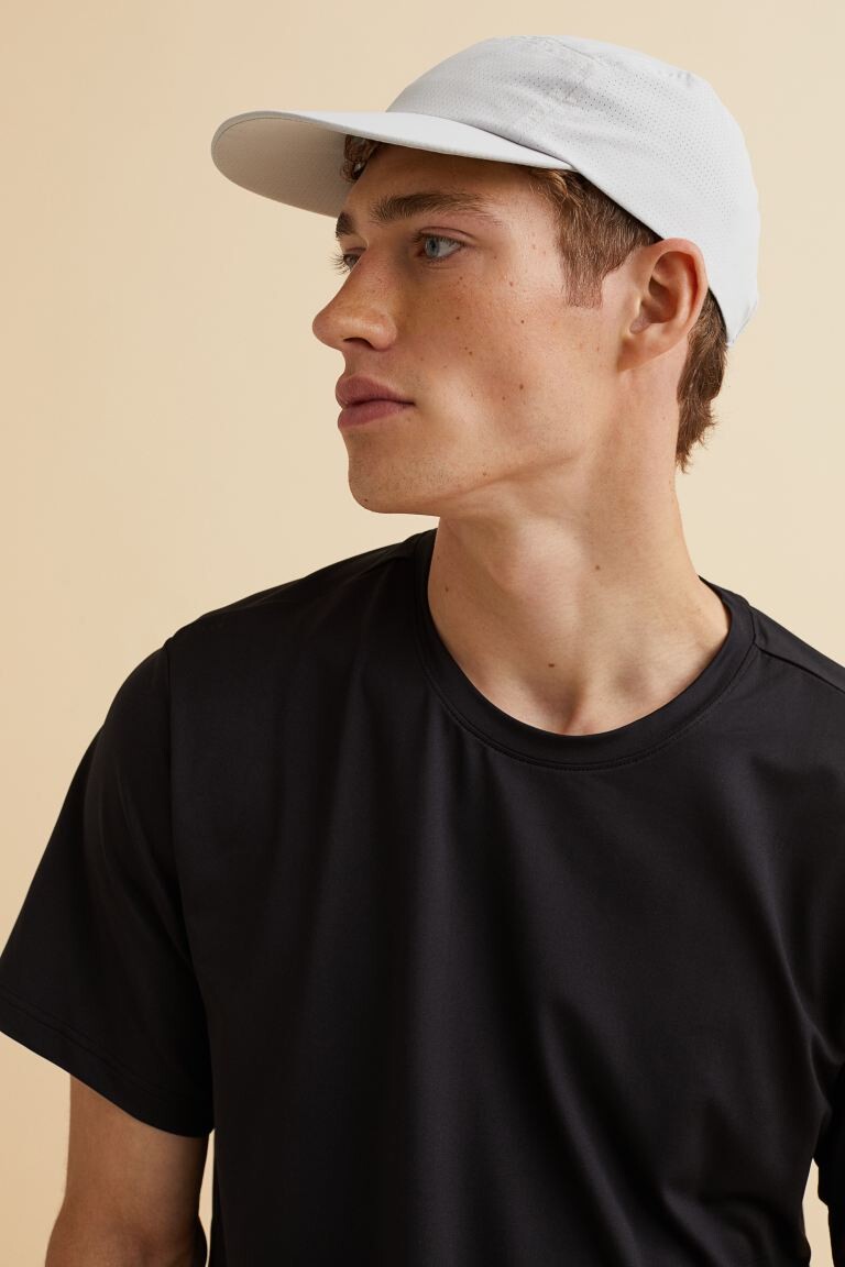 

Кепка для бега H&M, светло-серый
