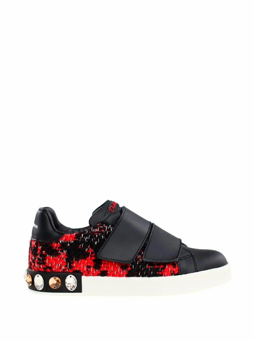 

Комбинированные кеды с логотипом Dolce&Gabbana