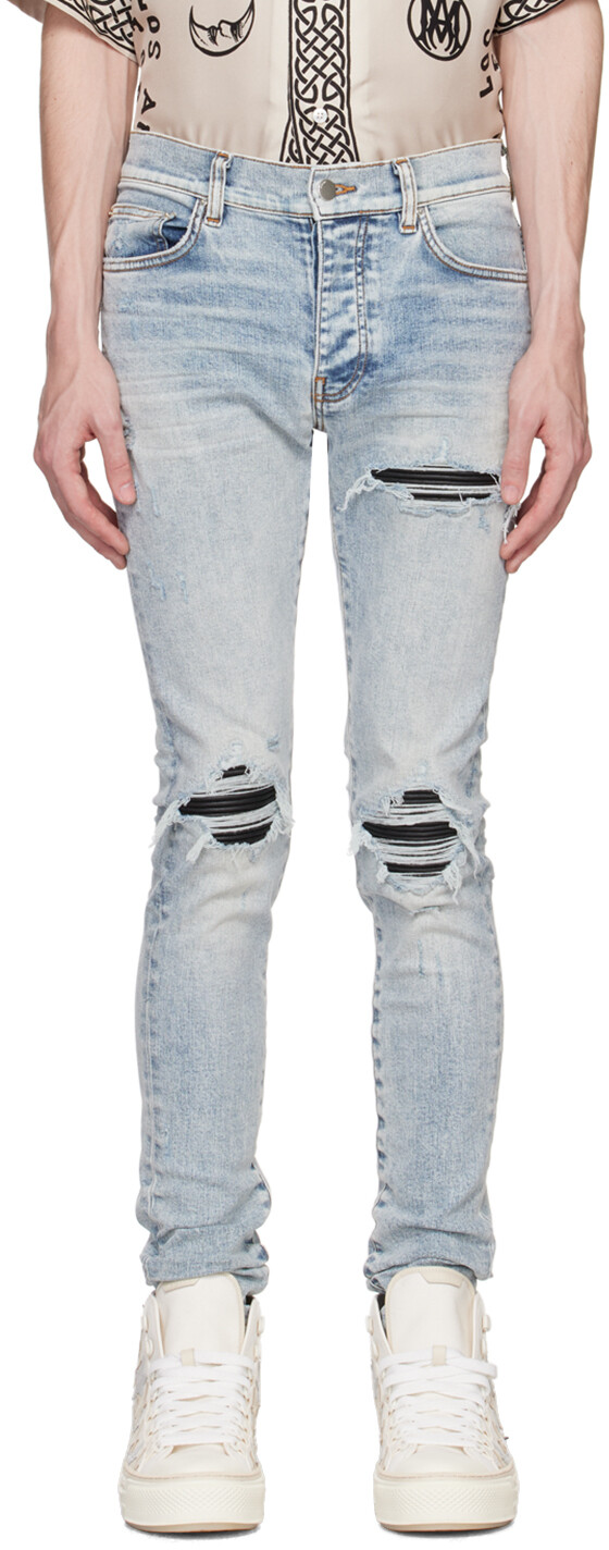 

Синие джинсы MX1 AMIRI
