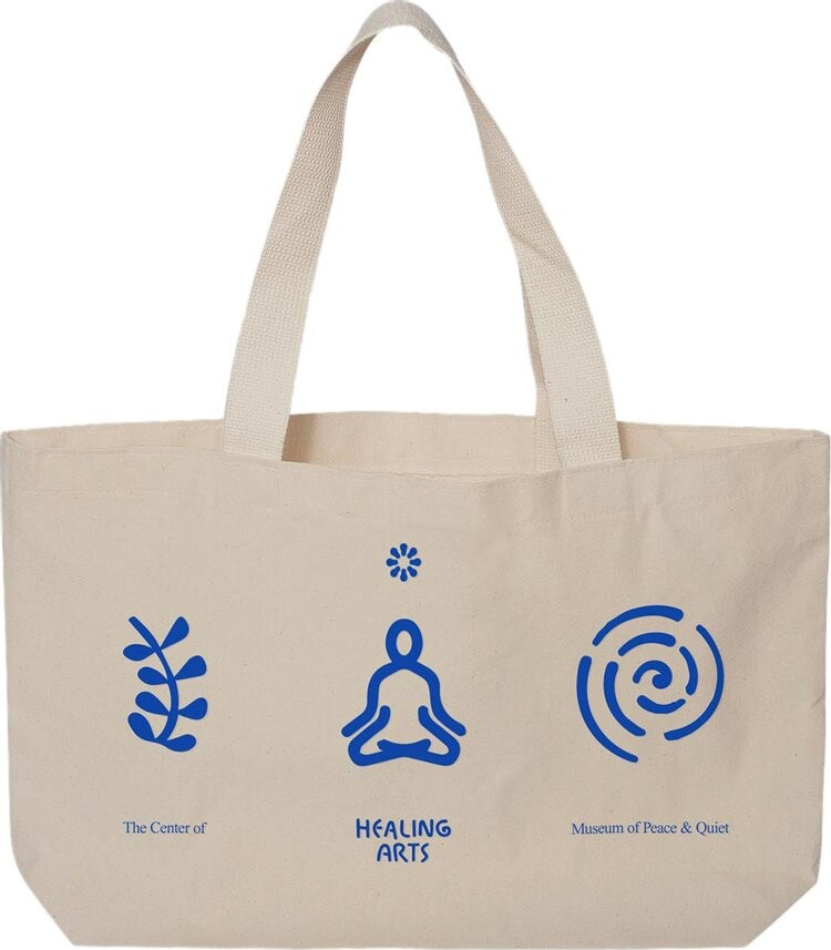 

Сумка Museum of Peace & Quiet Healing Arts Tote Bag Canvas, кремовый