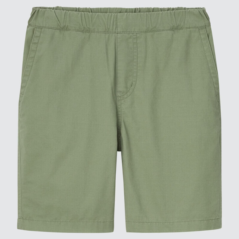 

Шорты Uniqlo Kids Cotton Twill Easy, зеленый