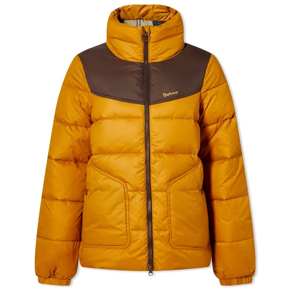 

Белфорд Пуховик Barbour, Оранжевый