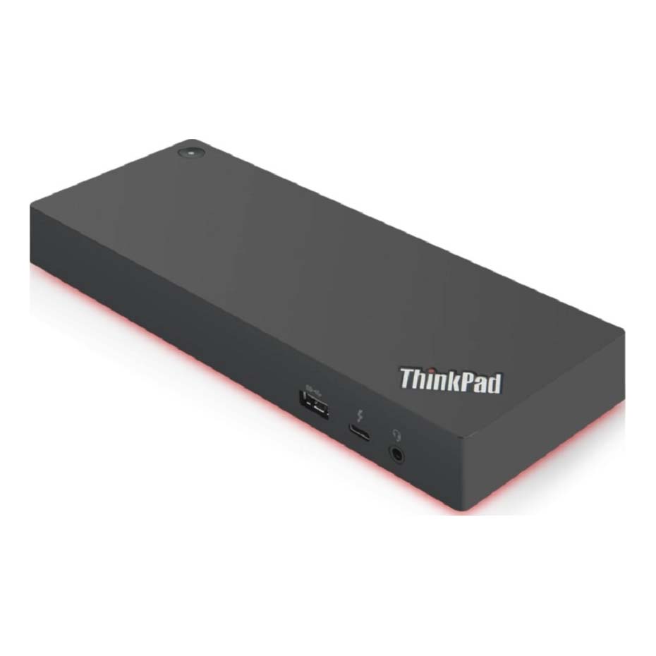 цена Док-станция Lenovo Thinkpad Thunderbolt 3 Workstation Dock Gen2, черный