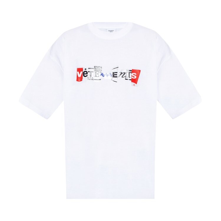 

Футболка Vetements Mixed Logo T-Shirt 'White', белый